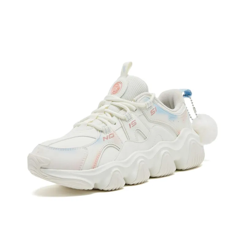 QIAODAN Claw Claw Shoes 2.0 Chunky Sneakers Women's Low Top-2