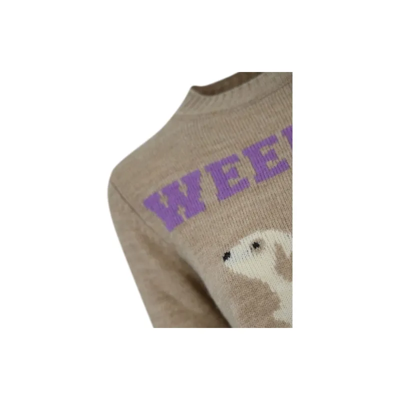 WEEKEND MaxMara Crewneck Long Sleeved Jumper-4