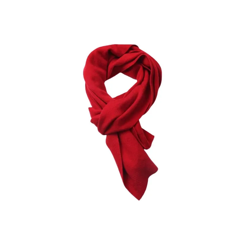 DZP Acrylic Knit Scarves Unisex-11