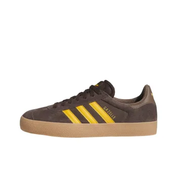 Adidas Originals Gazelle Adv Dark Brown Preloved Yellow