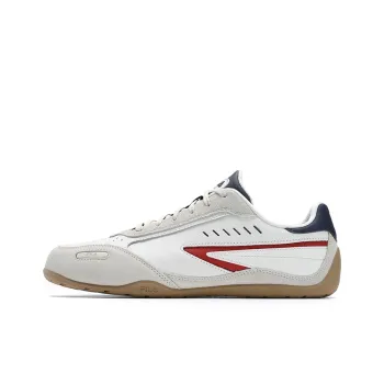 FILA Slip Resistant, Abrasion Resistant, And Balanced Low Top Skateboard Shoes Men's White Gray
