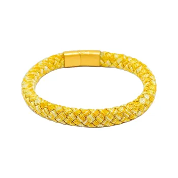 ZUNCAI Braided String Bangles Unisex