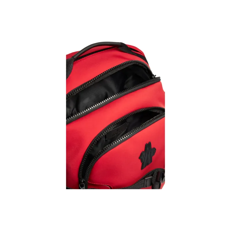 Moncler Polyamide Backpack Unisex Red-5