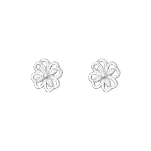 May10th S925 Silver Stud Stud Earrings Women's