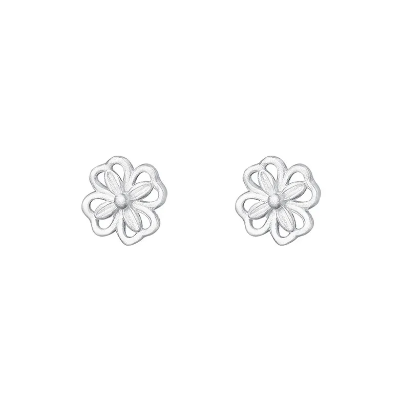 May10th S925 Silver Stud Stud Earrings Women's-0