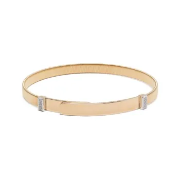 Marco Bicego 18K Yellow Gold Diamond Bangle Bracelet