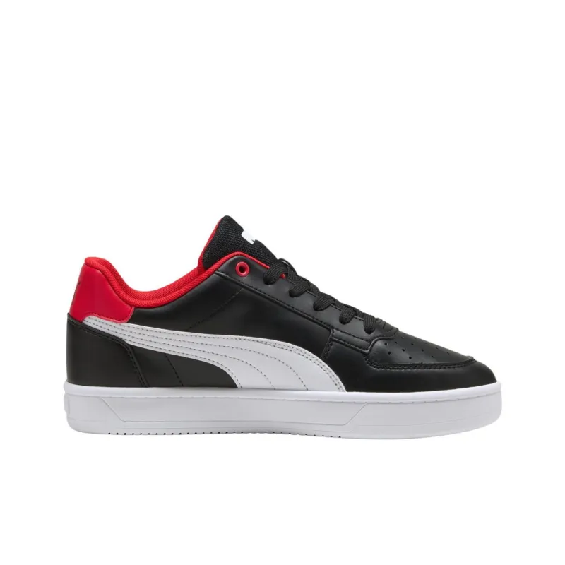 Scuderia Ferrari x PUMA Caven 2.0 Anti Slip Wear Resistant Low Top Skateboard Shoes Unisex Black-1