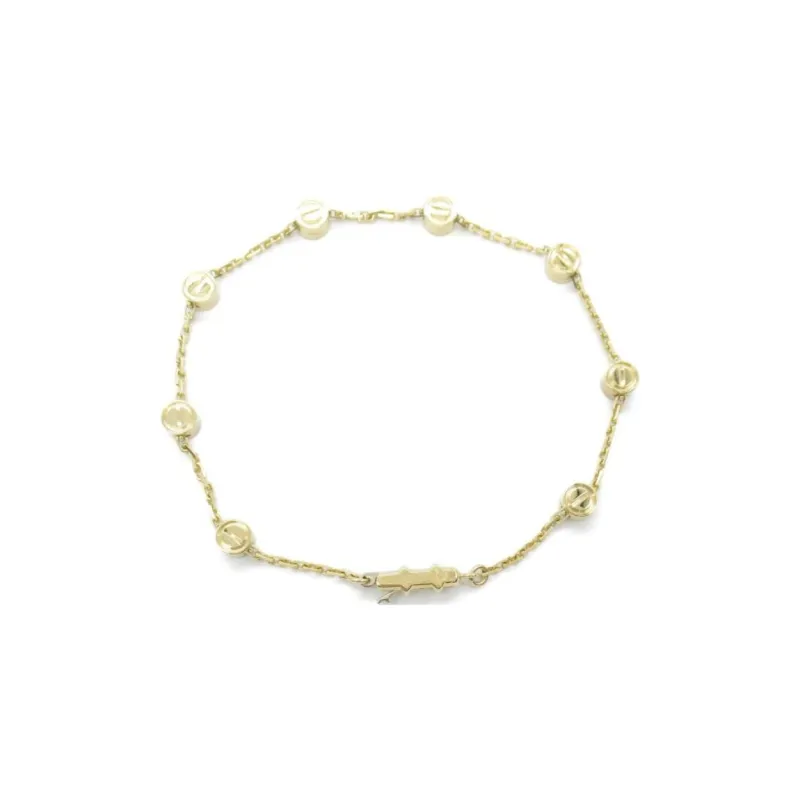 Cartier 18kt Yellow Gold 2010s Love Bastille Bracelet-1