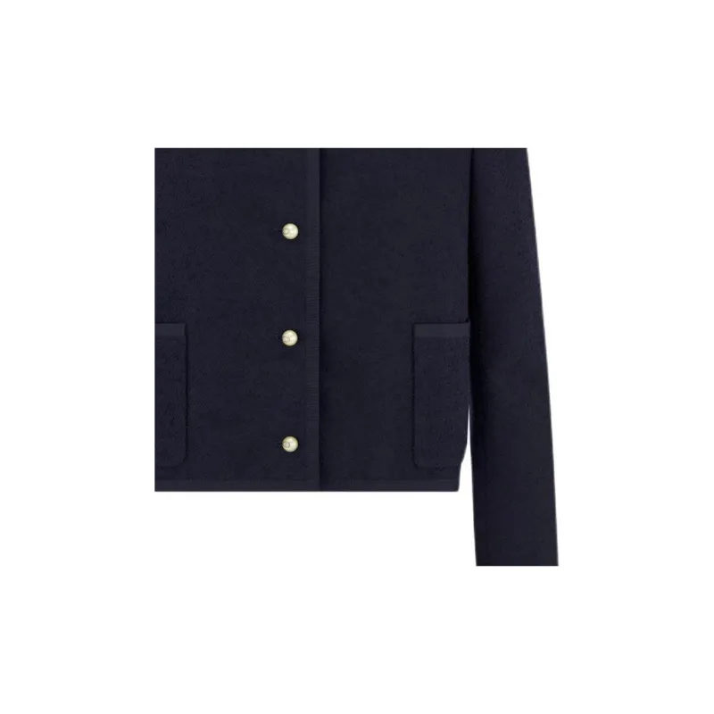 DIOR SS24 Jackets & Coats Women's Marine Blue-3