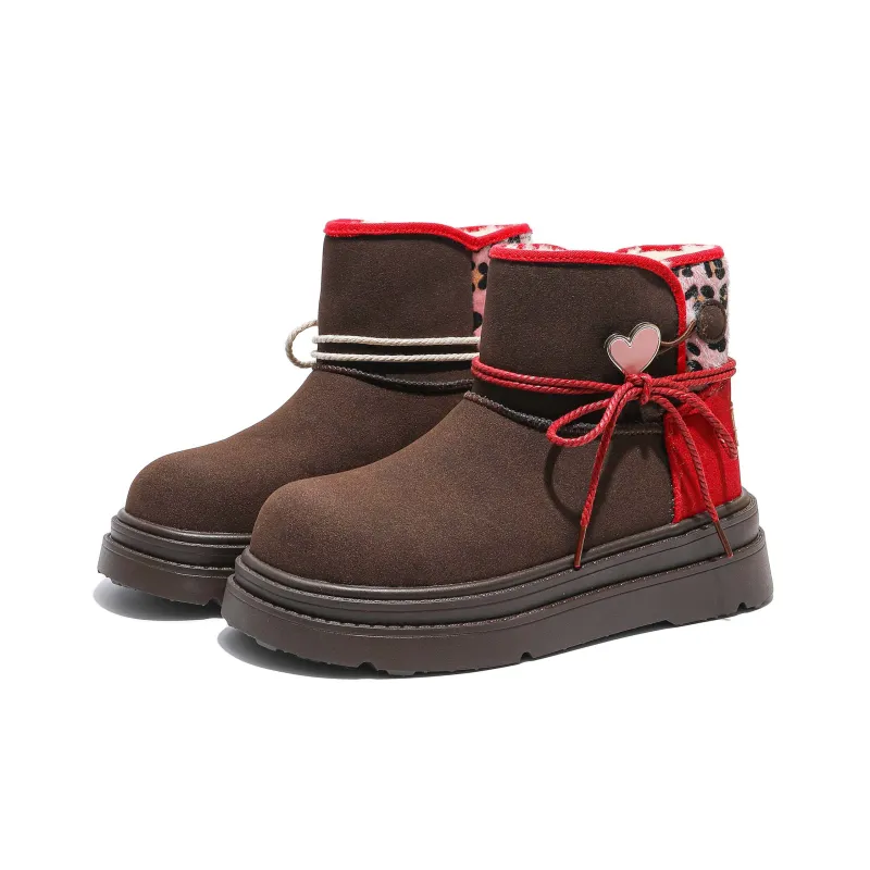 Take The Qin Warm Short Snow Boots Women's-16