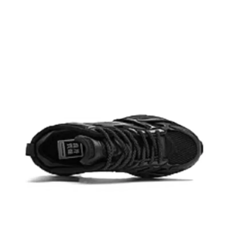 QIAODAN Cushioning Low Top Chunky Sneakers Women's Black-3