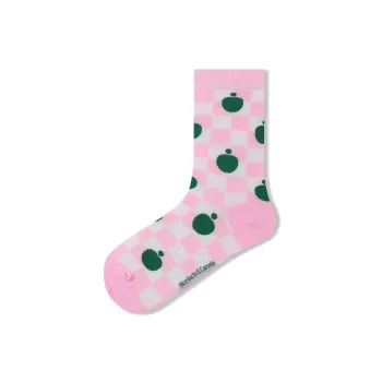 Montecto&Capsule Mid Calf Socks Unisex Pink