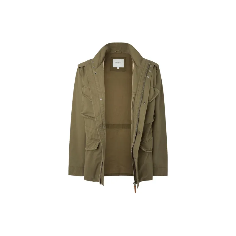 Pepe Jeans Jackets Coats Men's Army Green-2