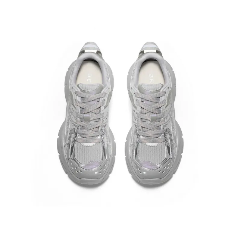 BELLE Wear-Resistant Low-Top Chunky Sneakers Women's-3