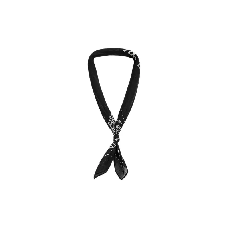 ZARA Cotton Headwraps Men's White/Black-2