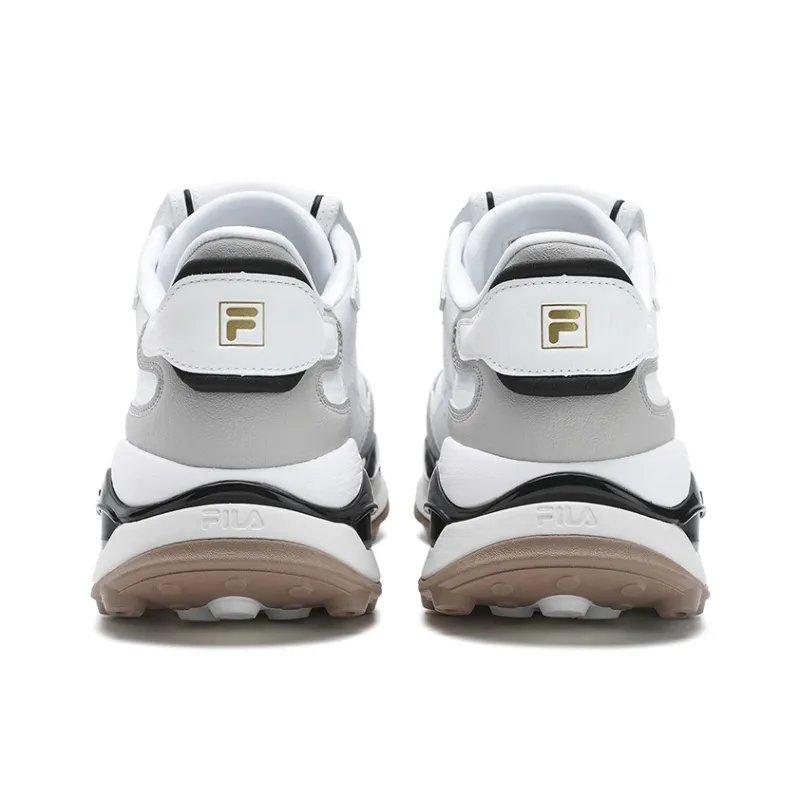 FILA KM2 Lightweight And Wear-resistant Low-Top Casual Shoes Men's White Gray-3