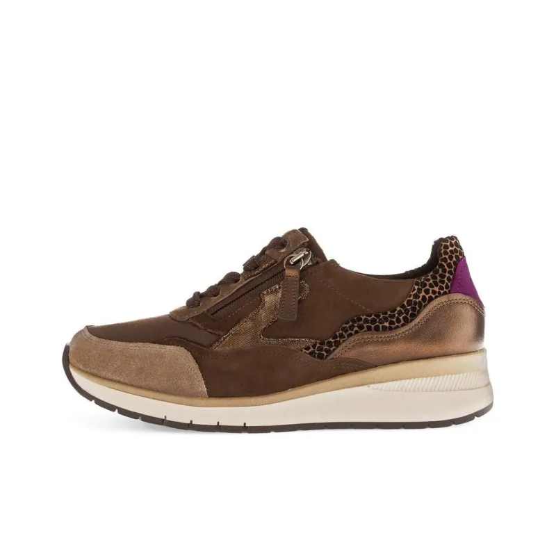 Gabor Comfort Low-Top Casual Shoes Women's Brown-0