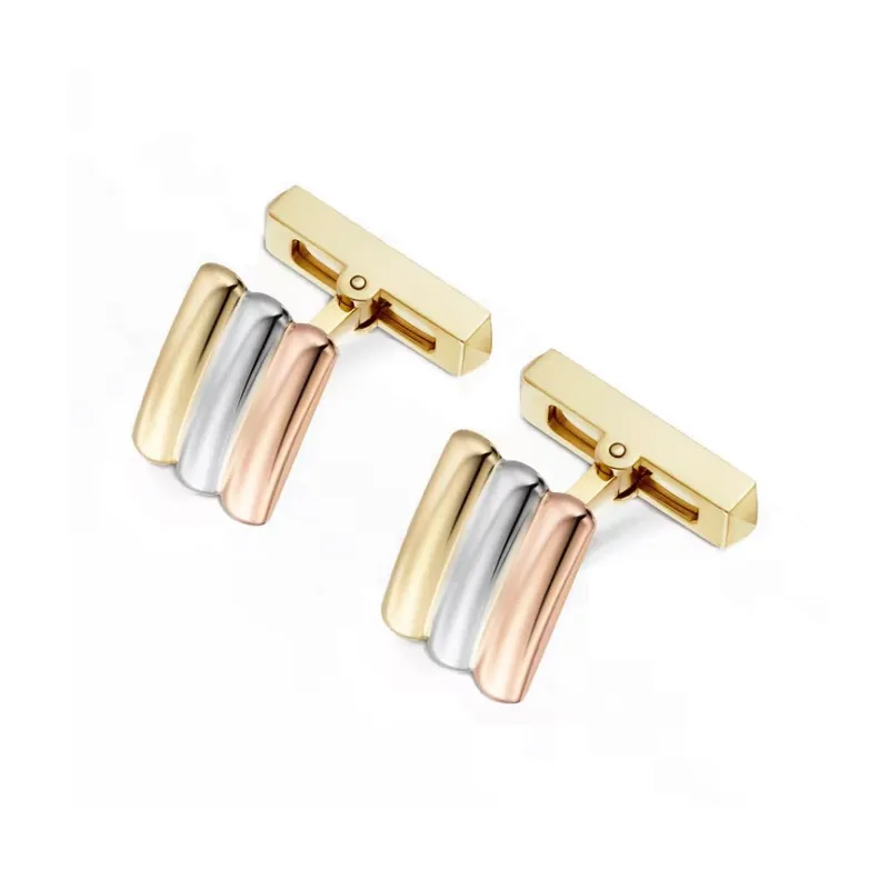 CARTIER Rose Gold White Gold K Gold Cufflinks Women's Gold-1