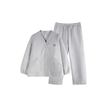 Xuan Liang Pajama Set Women's Heather Gray