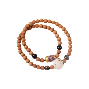 XIAOFENGCHAI Barbie Sandalwood Bracelets Unisex