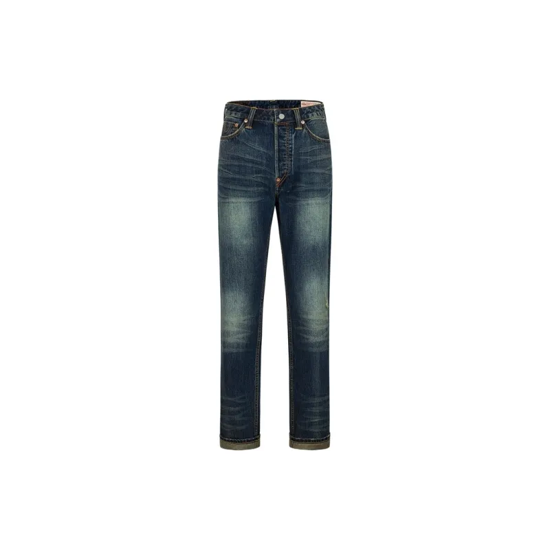 EVISU Seagull embroidered Jeans-1