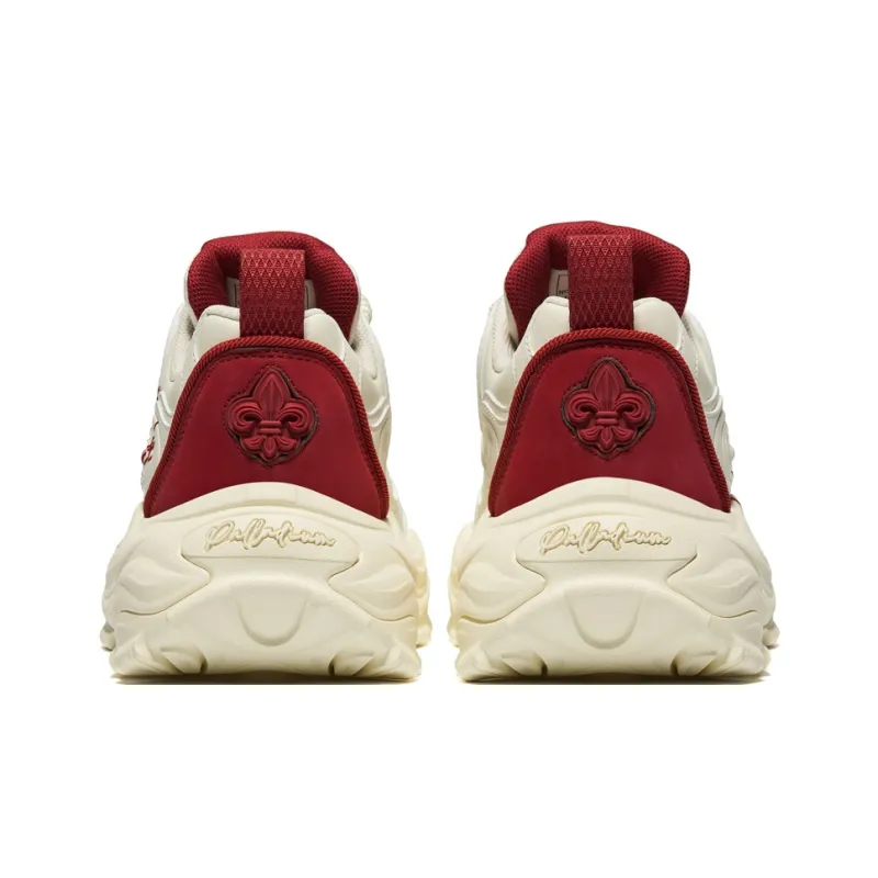 Palladium Petal Shoes Anti Slip Wear Resistant Low Top Chunky Sneakers Women's Ecru-3