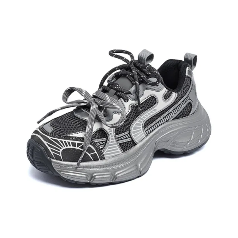 AGSDON Height Increasing Low-Top Chunky Sneakers Women's-1