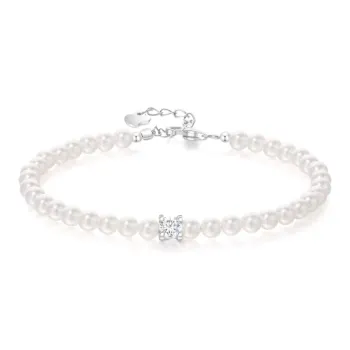 J&KINGLAY S925 Silver Bracelets Women's