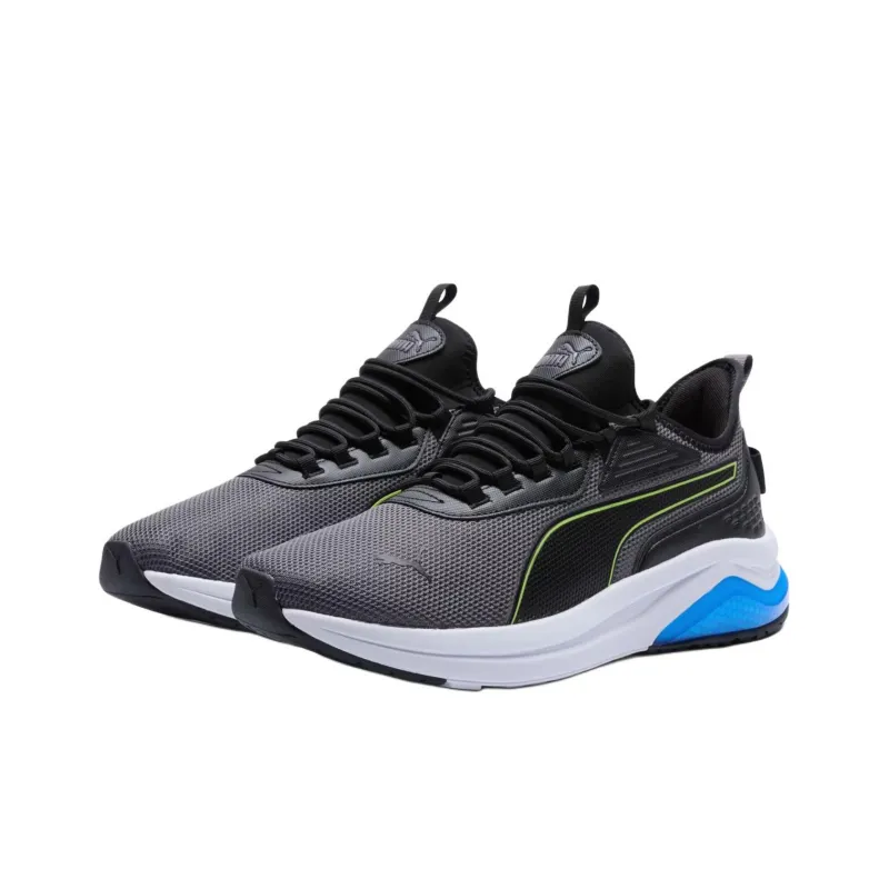 PUMA Amplifier Wear resistant And Lightweight Low Top Casual Shoes Men's Gray-2