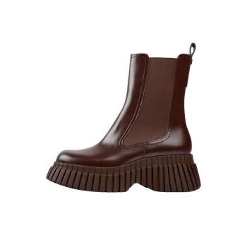 CAMPER BCN MIMI UMBER Short Chelsea Boots Women's Brown