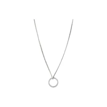 MM6 Maison Margiela Brass Necklaces Unisex Silver