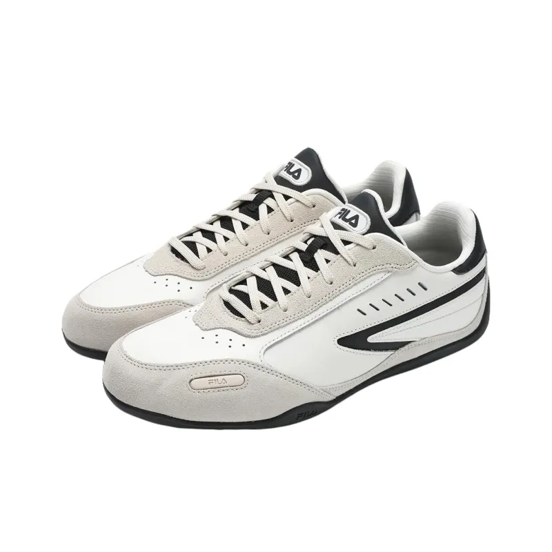 FILA Anti Slip Wear Resistant Low Top Skateboard Shoes Men's White-1