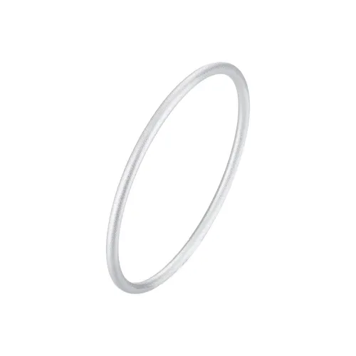 SINO GEM 999 Fine Silver Bangles Women's
