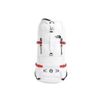 THE NORTH FACE SUMMIT Recycled Nylon Outdoor Mountaineering Bag Backpack Regular Unisex White