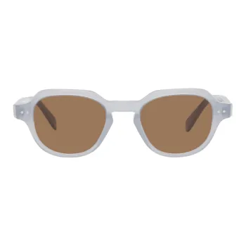 Retrosuperfuture Acetate Rectangular Sunglasses Men's Blue