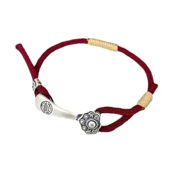 SHARK BABY S999 Fine Silver Bracelets Women's