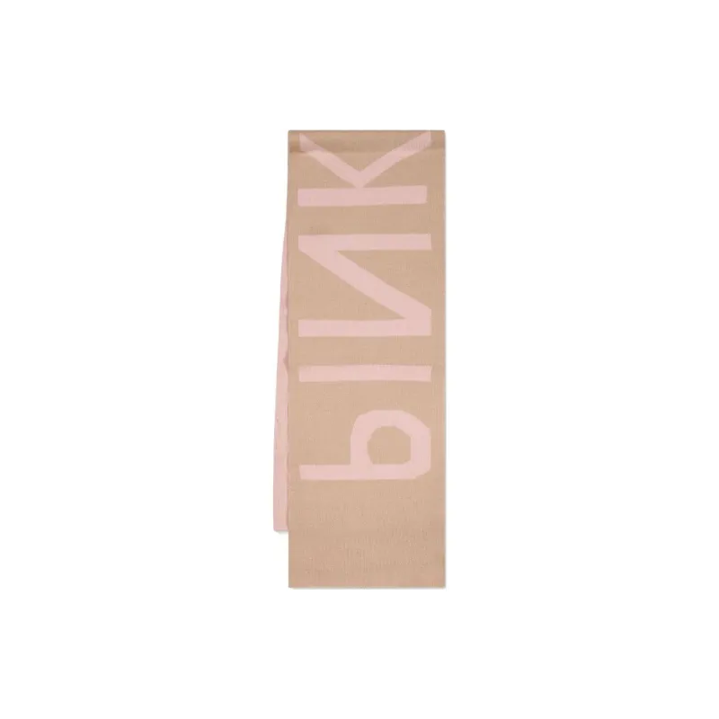 PINKO Viscose Knit Scarves Kids' Light Pink-0