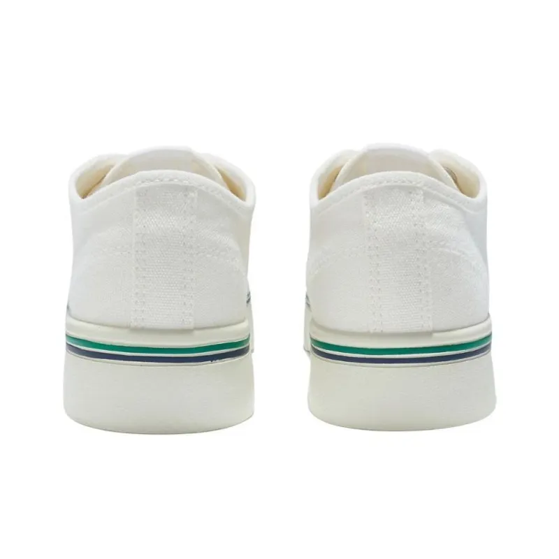 FILA Scanline Wear resistant And Lightweight Low Top Skateboard Shoes Unisex White-3