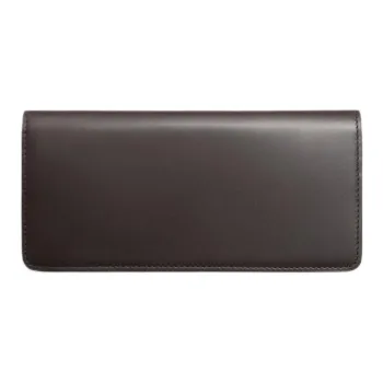 ZARA Cow Leather Wallet Extra Large Men's Brown