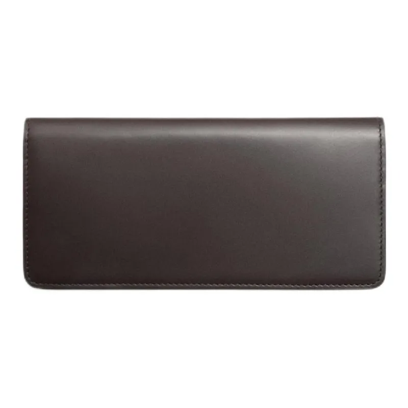 ZARA Cow Leather Wallet Extra Large Men's Brown-0