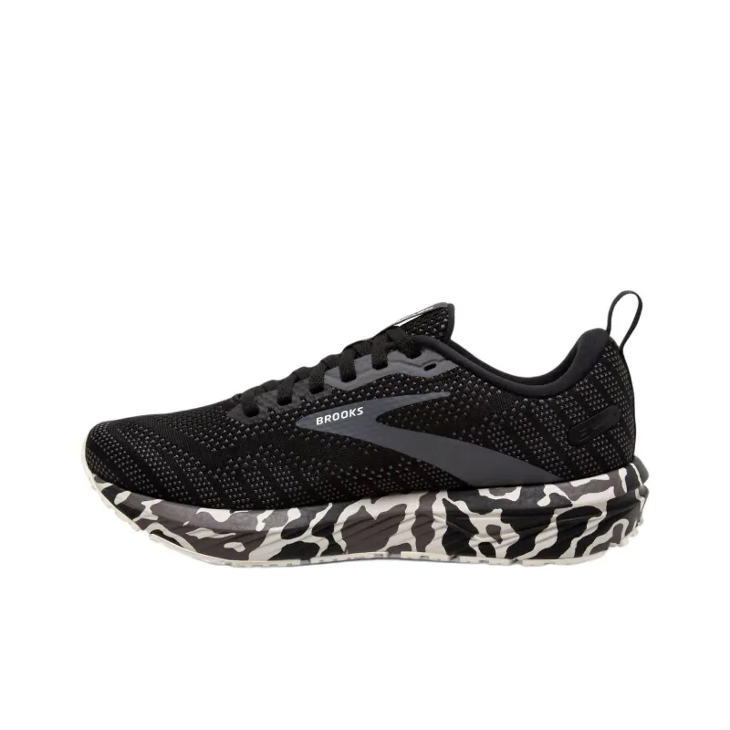 Brooks Revel 6 Anti-Slip Wear-Resistant Low-Top Casual Running Shoes Men's Black-0