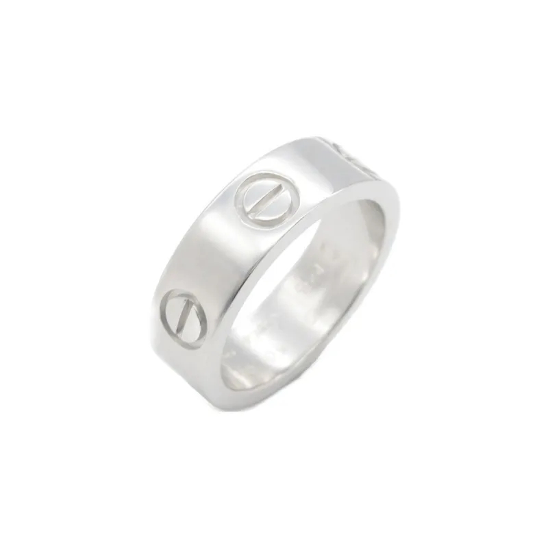 Cartier 2010s Pre owned Platinum Love Ring-1