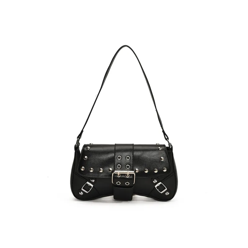 Yalu PU Shoulder Bag Women's White/Black/Red/Green/Brown-1