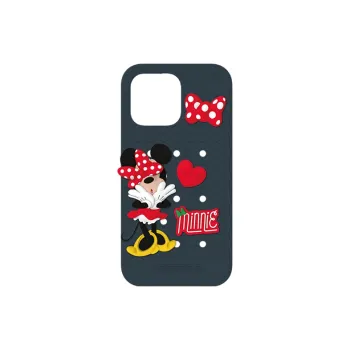 WONDERHOLE Silicone Material DIY Cave Phone Case Combo Set Minnie 01 Compatibility With IPhone 14/15/Pro/Max