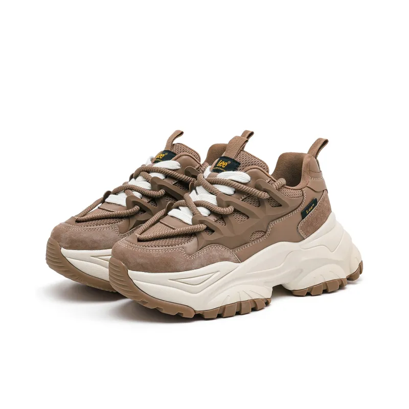 Lee Height Increasing Low-Top Chunky Sneakers Women's-11