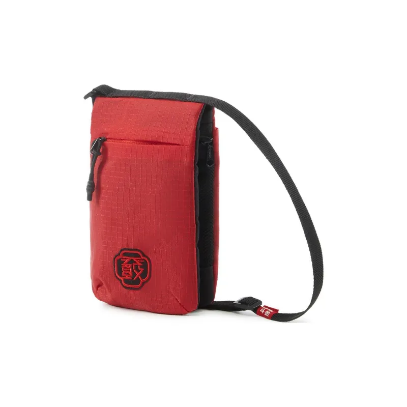 LiNing Rijin Doujin Collection Polyamide Shoulder Bag, Crossbody Bag, Cell Phone Pouch Unisex Vermilion-2