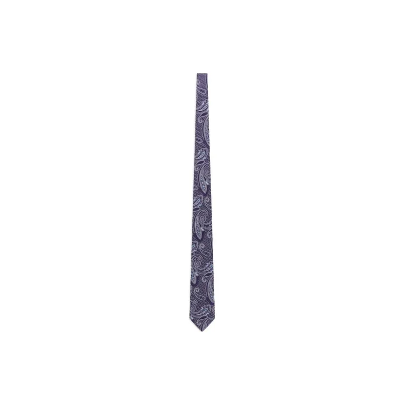 ETRO Printed Silk Tie-0
