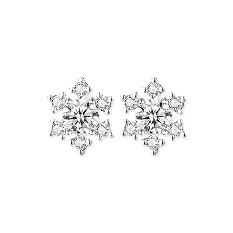 BTOE 999 Fine Silver Stud Earrings Women's-0