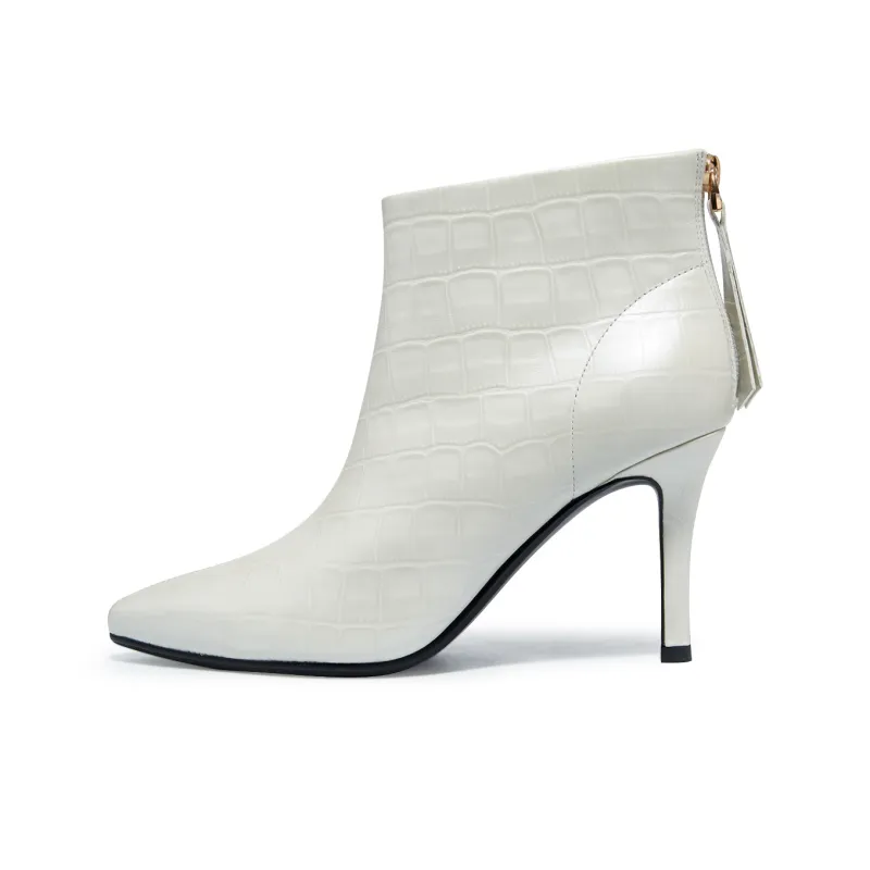 HARSON Ankle Boots 8.5CM Women's-5
