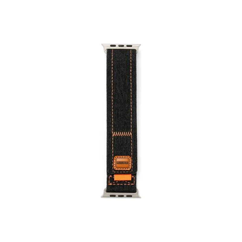 IWabcertoo Apple Compatibility Watch Band Denim Material-8